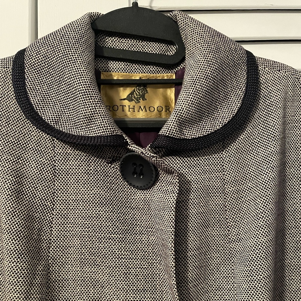 Beautiful vintage Rothmoor 3/4 sleeve coat - Picture 2 of 8
